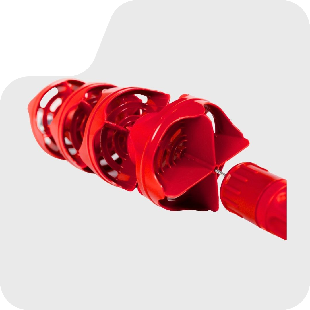 Racing Lane Anti Wave Red